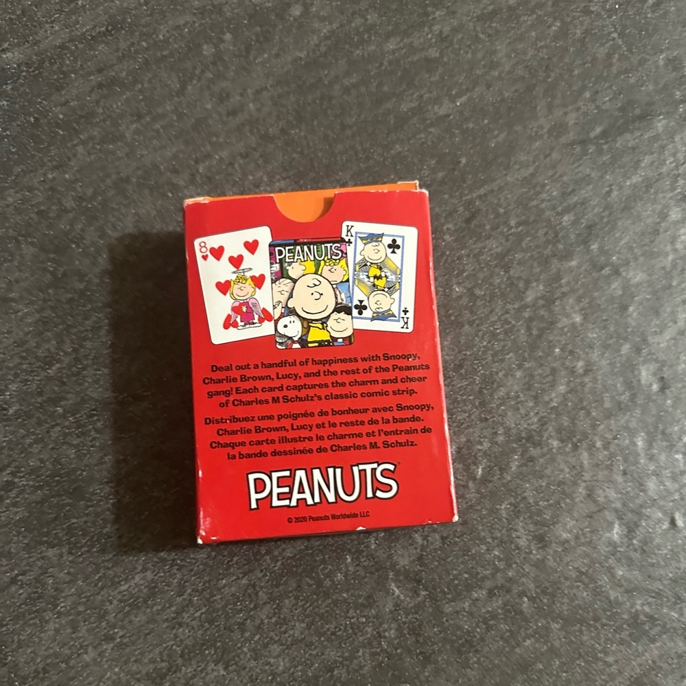 Peanuts Colorful Playing Cards - Picture 6 of 7